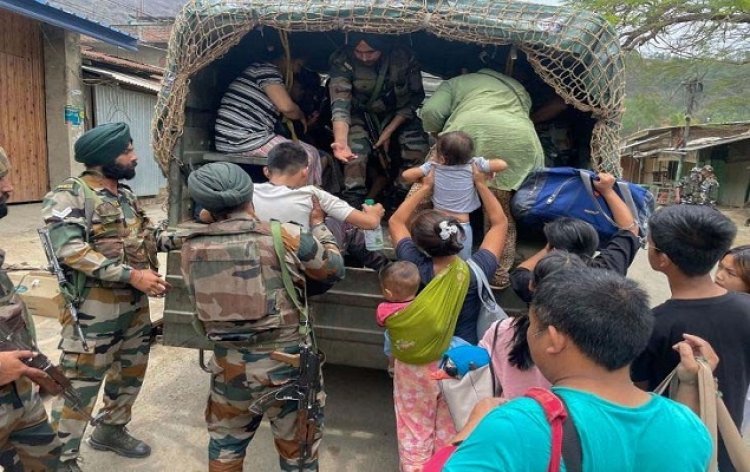 मणिपुर में फिर हिंसा, मैतई लोगों को मिजोरम छोड़ने अल्टीमेटम, किया जा रहा एयरलिफ्ट