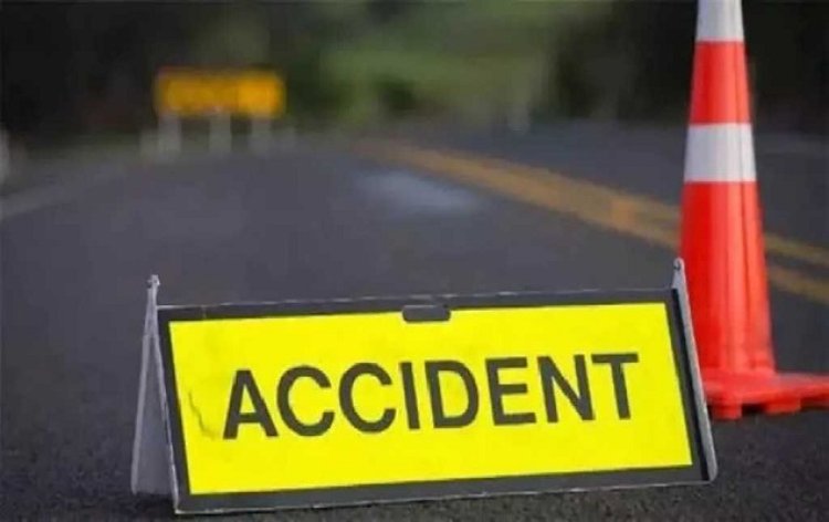 Accident : 2 कारों की आपस में भिड़त, कार चालक घायल