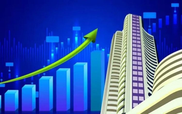 Share Market : सेंसेक्स 300 अंक उछला, निफ्टी 21650 के पार