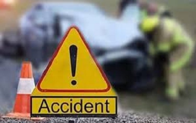 Accident : तेज रफ्तार बाइक व माल वाहक आटो में जबरदस्त टक्कर, जीजा-साले की मौके पर ही मौत