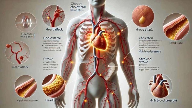 हाई कोलेस्ट्रॉल (cholesterol) सिर्फ हृदय नही, बल्कि शरीर के कई अंगो को करती हैं प्रभवित