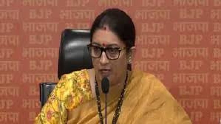 Jammu-Kashmir विधानसभा में हुए बवाल को लेकर बरसी Smriti Irani..