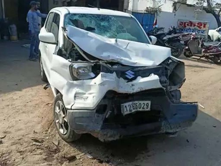 Korba Accident: कार और बाइक में जोरदार भिडंत, 1 की मौत, 3 घायल..वाहनों के उड़े परखच्चे..