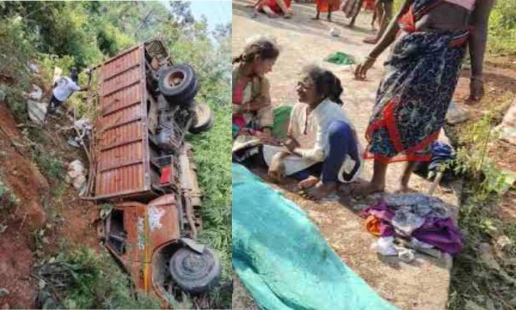 Accident : गाड़ी पलटने से छह लोगों की मौत, हादसे नें 43 लोग घायल..